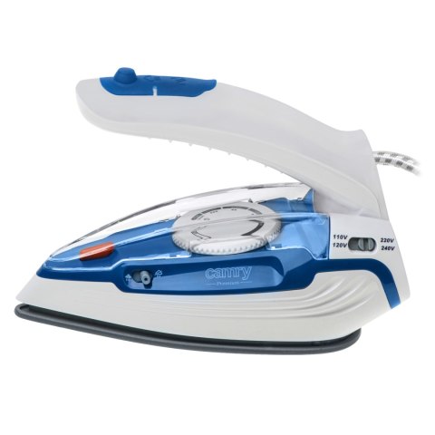 CR 5040 | Żelazko podróżne parowe | 1600 W | Pojemność zbiornika na wodę 80 ml | Ciągłe uderzenie pary 10 g/min | Wydajność uder CR 5040 | Żelazko podróżne parowe | 1600 W | Pojemność zbiornika na wodę 80 ml | Ciągłe uderzenie pary 10 g/min | Wydajność uder