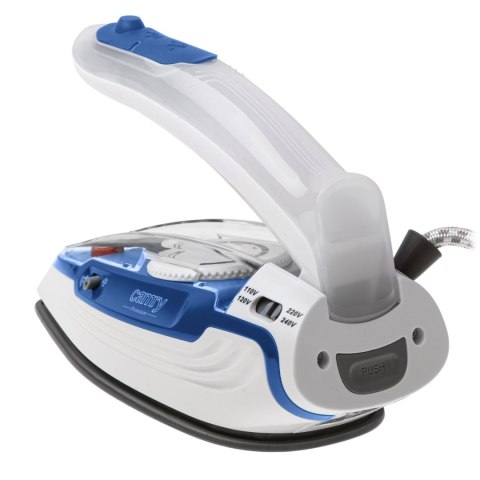 CR 5040 | Żelazko podróżne parowe | 1600 W | Pojemność zbiornika na wodę 80 ml | Ciągłe uderzenie pary 10 g/min | Wydajność uder CR 5040 | Żelazko podróżne parowe | 1600 W | Pojemność zbiornika na wodę 80 ml | Ciągłe uderzenie pary 10 g/min | Wydajność uder