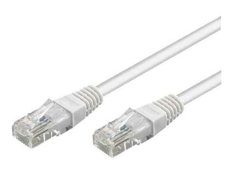 Kabel krosowy | 68638 CAT 6 U/UTP | PVC AWG 24/7 | Długość kabla: 7,5 m | Biały Kabel krosowy | 68638 CAT 6 U/UTP | PVC AWG 24/7 | Długość kabla: 7,5 m | Biały
