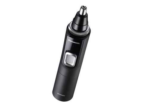 Panasonic ERGN300K503 Wet/Dry Nose & Ear Hair Trimmer with Vortex Cleaning System, Grey Panasonic ERGN300K503 Wet/Dry Nose & Ear Hair Trimmer with Vortex Cleaning System, Grey