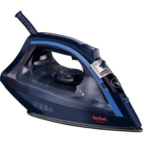 TEFAL | FV1713E0 Virtuo | Żelazko parowe | 2000 W | Pojemność zbiornika wody 200 ml | Para ciągła 24 g/min | Ciemnoniebieski TEFAL | FV1713E0 Virtuo | Żelazko parowe | 2000 W | Pojemność zbiornika wody 200 ml | Para ciągła 24 g/min | Ciemnoniebieski