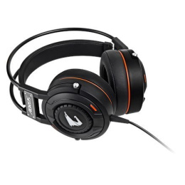 Gigabyte Gaming Headset AORUS H5 3.5 mm, Black, Built-in microphone