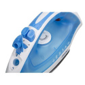 Iron Mesko MS 5023 Blue/Biały, 2200 W, With cord, Anti-scale system, Vertical steam function Iron Mesko MS 5023 Blue/Biały, 2200 W, With cord, Anti-scale system, Vertical steam function