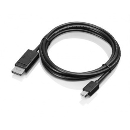 Lenovo mini-DisplayPort to DisplayPort Black, Cable, 2 m