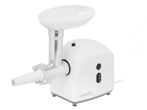 Mesko MS 4805 Meat mincer, Power 600W, Bowl, Middle size sieve, Mince sieve, Poppy sieve, Plunger, Sausage filler Mesko Mesko MS Mesko MS 4805 Meat mincer, Power 600W, Bowl, Middle size sieve, Mince sieve, Poppy sieve, Plunger, Sausage filler Mesko Mesko MS