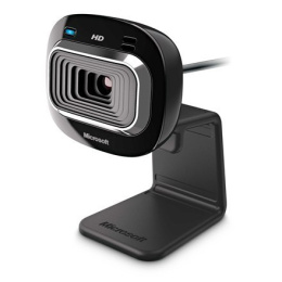 Microsoft T3H-00013 LifeCam HD-3000 Black, 720p