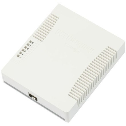 MikroTik Switch RB260GS 10/100/1000 Mbit/s, Ethernet LAN (RJ-45) ports 5, POE-in, SFP ports quantity 1 MikroTik Switch RB260GS 10/100/1000 Mbit/s, Ethernet LAN (RJ-45) ports 5, POE-in, SFP ports quantity 1