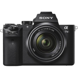 Sony ILCE-7M2K MILC, 24.3 MP, Display diagonal 7.62 ", Video recording, Wi-Fi, Magnification 0.71 x, CMOS, Black