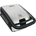TEFAL SW852D12 Sandwich and Waffle Maker Inox/Black, 700 W, Number of plates 2, TEFAL SW852D12 Sandwich and Waffle Maker Inox/Black, 700 W, Number of plates 2,