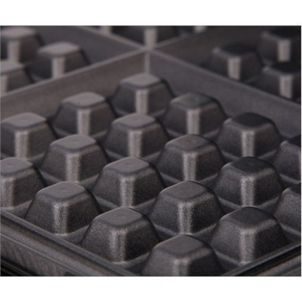 Adler Waffle maker AD 3036 Grey/ black, 1300 W, Rectangular, Number of waffles 4 Adler Waffle maker AD 3036 Grey/ black, 1300 W, Rectangular, Number of waffles 4