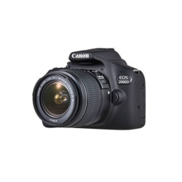 Canon EOS 2000D 18-55 IS II EU26 SLR Camera Kit, Megapixel 24.1 MP, Image stabilizer, ISO 12800, Display diagonal 3.0 