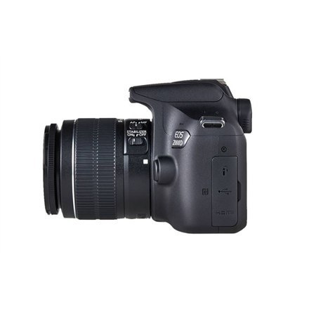 Canon EOS 2000D 18-55 IS II EU26 SLR Camera Kit, Megapixel 24.1 MP, Image stabilizer, ISO 12800, Display diagonal 3.0 ", Wi-Fi, Canon EOS 2000D 18-55 IS II EU26 SLR Camera Kit, Megapixel 24.1 MP, Image stabilizer, ISO 12800, Display diagonal 3.0 ", Wi-Fi,