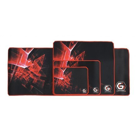 Gembird MP-GAMEPRO-M Gaming mouse pad PRO, Large Black/Red, 400 x 450 x 3 mm Gembird MP-GAMEPRO-M Gaming mouse pad PRO, Large Black/Red, 400 x 450 x 3 mm