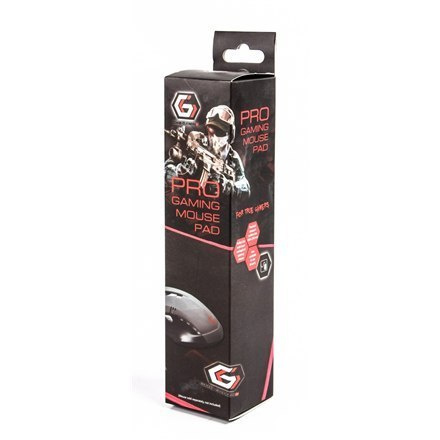 Gembird MP-GAMEPRO-M Gaming mouse pad PRO, Large Black/Red, 400 x 450 x 3 mm Gembird MP-GAMEPRO-M Gaming mouse pad PRO, Large Black/Red, 400 x 450 x 3 mm