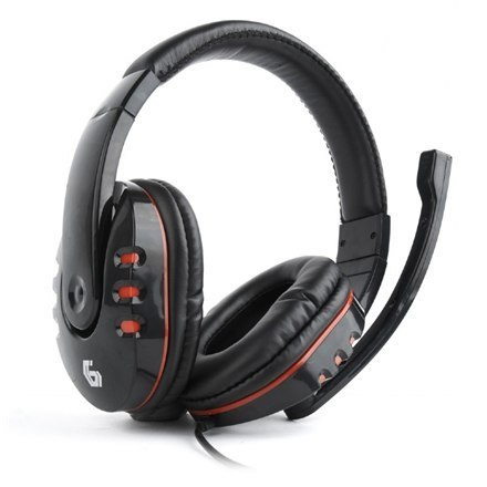 Gembird Glossy Black, Gaming headset with volume control, Built-in microphone, 3.5 mm Gembird Glossy Black, Gaming headset with volume control, Built-in microphone, 3.5 mm