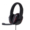 Gembird Glossy Black, Gaming headset with volume control, Built-in microphone, 3.5 mm Gembird Glossy Black, Gaming headset with volume control, Built-in microphone, 3.5 mm