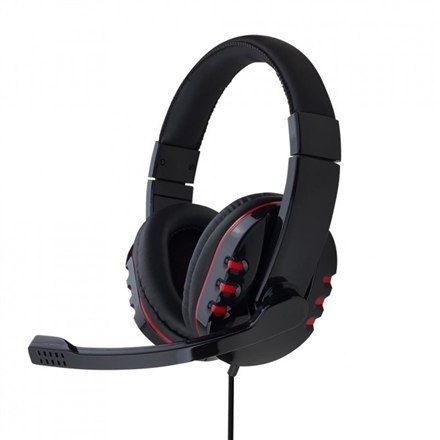 Gembird Glossy Black, Gaming headset with volume control, Built-in microphone, 3.5 mm Gembird Glossy Black, Gaming headset with volume control, Built-in microphone, 3.5 mm