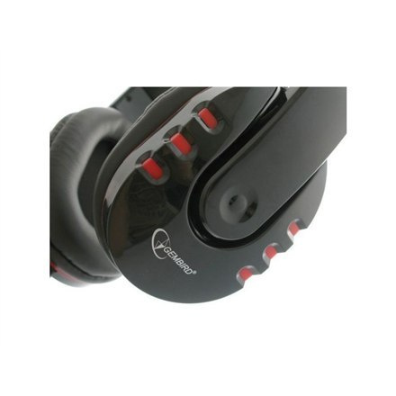 Gembird Glossy Black, Gaming headset with volume control, Built-in microphone, 3.5 mm Gembird Glossy Black, Gaming headset with volume control, Built-in microphone, 3.5 mm