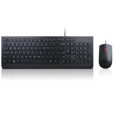 Lenovo Essential Keyboard and Mouse Combo 4X30L79922 Wired, USB, Keyboard layout US with EURO symbol, Mouse included, Numeric k Lenovo Essential Keyboard and Mouse Combo 4X30L79922 Wired, USB, Keyboard layout US with EURO symbol, Mouse included, Numeric k