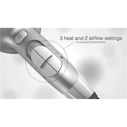 Braun Satin Hair 5 HD 580 Ionic function, 2500 W, Biały/ silver Braun Satin Hair 5 HD 580 Ionic function, 2500 W, Biały/ silver