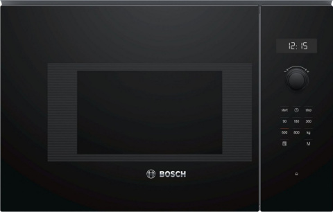 Bosch BFL524MB0 Microwave Oven, Serie 6, Built-in, 800W, 20L, black Bosch BFL524MB0 Microwave Oven, Serie 6, Built-in, 800W, 20L, black