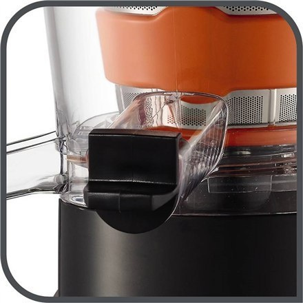 TEFAL Slow Juicer ZC255B38 Type Electric, Silver/ black, 200 W, Extra large fruit input, Number of speeds 2, 82 RPM TEFAL Slow Juicer ZC255B38 Type Electric, Silver/ black, 200 W, Extra large fruit input, Number of speeds 2, 82 RPM