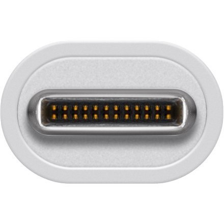 Goobay 4 USB-C multiport adapter 66274 USB Type-C, USB 3.0 female (Type A), White