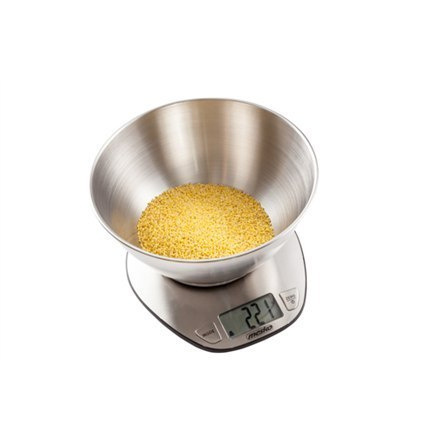 Mesko Kitchen Scale MS 3152 Maximum weight (capacity) 5 kg, Graduation 1 g, Display type LCD, Stainless steel Mesko Kitchen Scale MS 3152 Maximum weight (capacity) 5 kg, Graduation 1 g, Display type LCD, Stainless steel