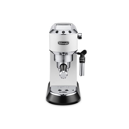 Delonghi Dedica Pump Espresso EC685W Pump pressure 15 bar, Built-in milk frother, Semi-automatic, 1300 W, White Delonghi Dedica Pump Espresso EC685W Pump pressure 15 bar, Built-in milk frother, Semi-automatic, 1300 W, White