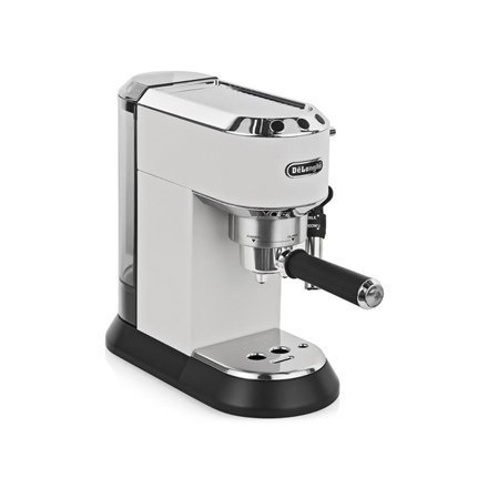 Delonghi Dedica Pump Espresso EC685W Pump pressure 15 bar, Built-in milk frother, Semi-automatic, 1300 W, White Delonghi Dedica Pump Espresso EC685W Pump pressure 15 bar, Built-in milk frother, Semi-automatic, 1300 W, White