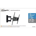 Vogels MA3040-A1, 32-55 ", Full Motion, Maximum weight (capacity) 25 kg, VESA 200x100, 200x200, 300x300, 400x400 mm, Black Vogels MA3040-A1, 32-55 ", Full Motion, Maximum weight (capacity) 25 kg, VESA 200x100, 200x200, 300x300, 400x400 mm, Black