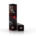 Gembird Gaming mouse pad PRO, extra large, Black/Red, Extra wide pad surface size 350 x 900 mm Gembird Gaming mouse pad PRO, extra large, Black/Red, Extra wide pad surface size 350 x 900 mm