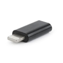 Gembird USB Type-C adapter (CF/8pin M), Black Gembird USB Type-C adapter (CF/8pin M), Black