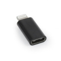 Gembird USB Type-C adapter (CF/8pin M), Black Gembird USB Type-C adapter (CF/8pin M), Black