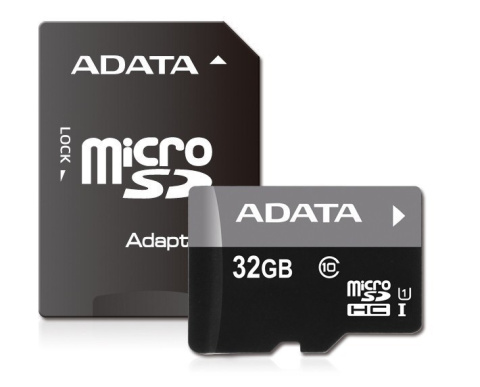 ADATA Premier UHS-I 32 GB, SDHC, Flash memory class 10, SD adapter ADATA Premier UHS-I 32 GB, SDHC, Flash memory class 10, SD adapter