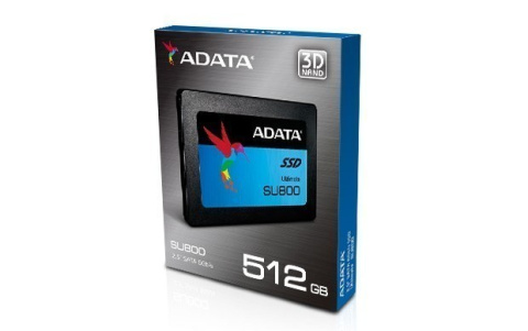 ADATA Ultimate SU800 512 GB, SSD form factor 2.5", SSD interface Serial ATA III, Read speed 560 MB/s, Write speed 520 MB/s ADATA Ultimate SU800 512 GB, SSD form factor 2.5", SSD interface Serial ATA III, Read speed 560 MB/s, Write speed 520 MB/s