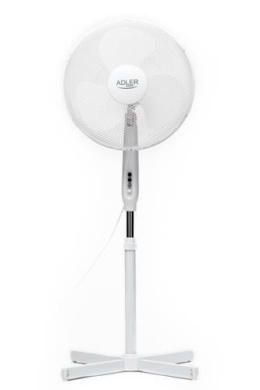 Adler AD 7305 Biały, 55 W W, 40 cm, 3, Yes