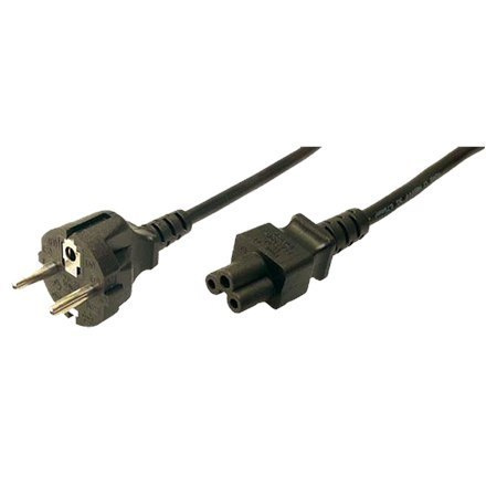 LogiLink® Power cord, safety plug male to IEC C5 female, 1.80m, black ACC 1.8 m LogiLink® Power cord, safety plug male to IEC C5 female, 1.80m, black ACC 1.8 m