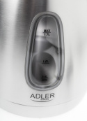 Czajnik 1,7 litra ADLER AD 1223, Stainless steel, 2200 W, 1.7 L, 360° Czajnik 1,7 litra ADLER AD 1223, Stainless steel, 2200 W, 1.7 L, 360°